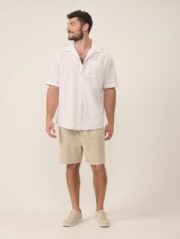 Linen Short Sleeve Shirt - Image 3
