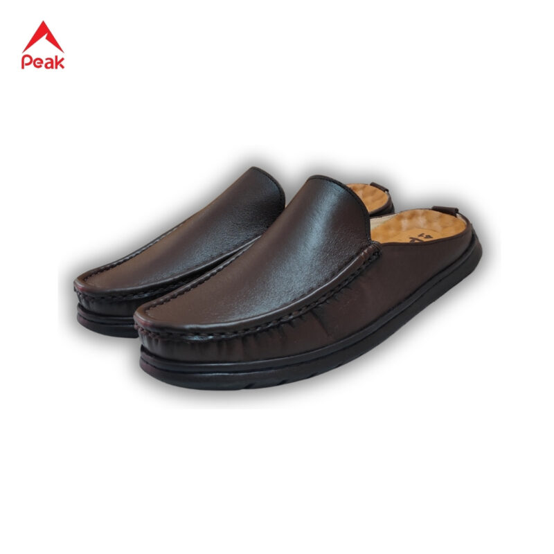 Genuine Leather Half Loafer Shoes for Men