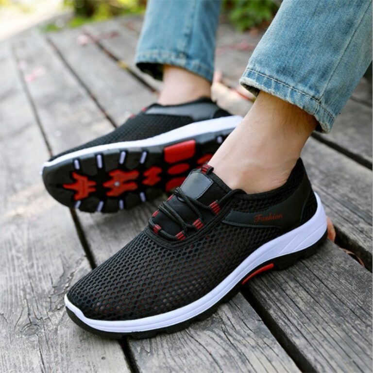 Men's Summer Running Shoes | Breathable Sports Mesh Trainers